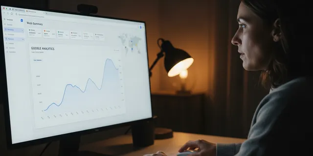 Affiliate Reports – Developer at Desk (GA-style screen)
