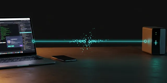 Claude Code Remote: persistent session over tmux & mosh (wide)