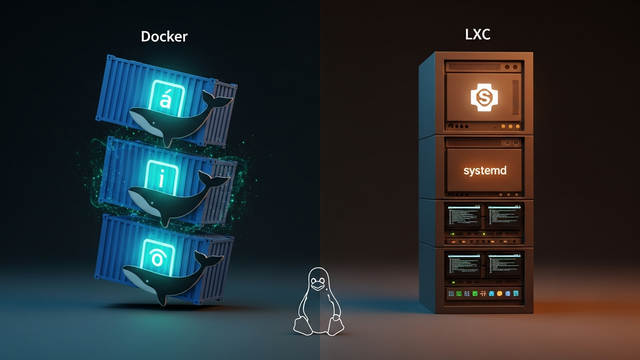 Docker kenne ich. LXC auch? Ein ehrlicher Einstieg auf dem Debian-Server
