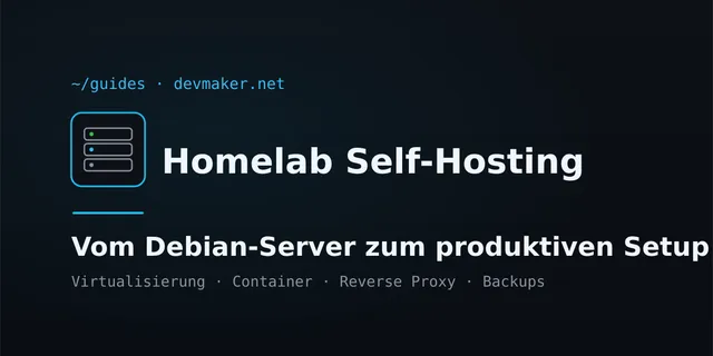 Hero: Homelab Guide (DE)