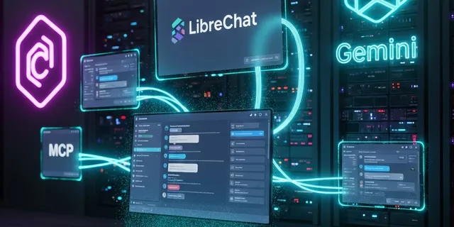 LibreChat mit Claude & Gemini – MCP-Ökosystem Hero